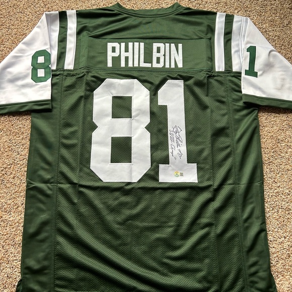 Gerry Philbin autographed jersey - Picture 1 of 4